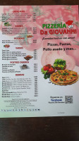 Pizzeria Da Giovanni menu