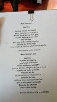 Agorregi menu