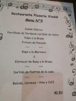 Vivaldi menu