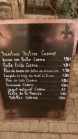 La Posada De La Puebla De Sanabria menu
