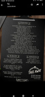 Bernain menu