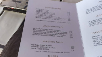 Barbillon Oyster menu