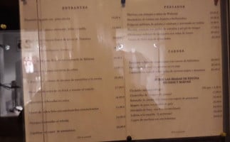 Saboya 21 menu