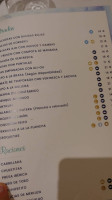 Acrópolis menu