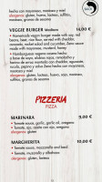 Gitano Ibiza menu