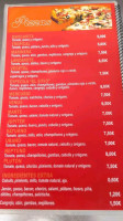 Burger Pizza El Sitio menu
