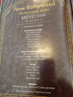 Quality Indian Aguilas menu