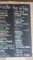 Catayo menu