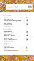 Doña Carmen menu