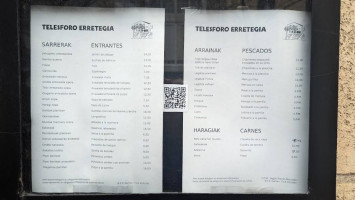 Telesforo menu