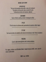 L'esparver menu