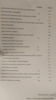 Bar Restaurante Raiz menu