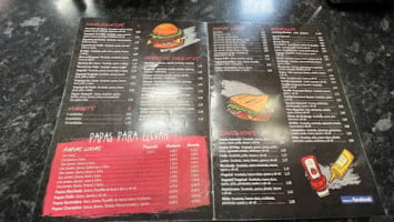 Cafeteria-hamburgueseria El Pilar menu