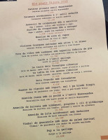 Mussonades menu