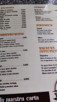Café Jose menu