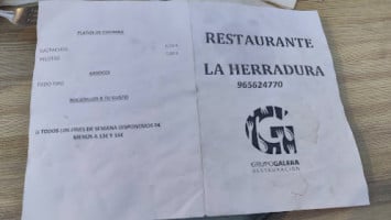 Bar Restaurante La Herradura food