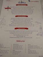 Bodega La Fuente menu