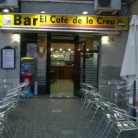 El Café De La Creu outside