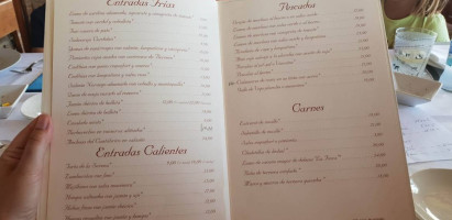 Azaya menu