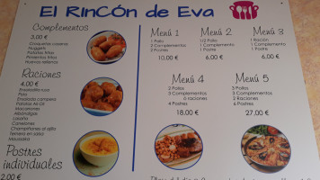 El Rincon De Eva food