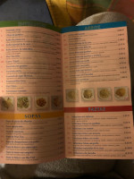 Chino Sur menu