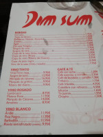 Dim Sum Wok menu