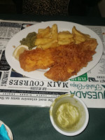 Quesada Fish Chips food