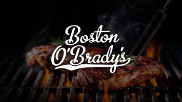 Boston O'brady's food