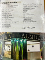 Cafeteria Almudena food