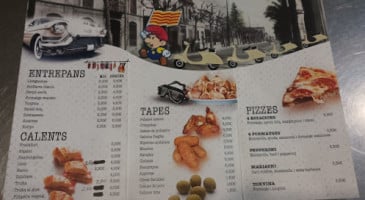 La Barretina menu