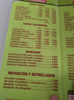 Telepollo menu