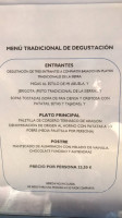 El Rincon Del Chorro menu