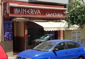 Minerva Cafeteria outside