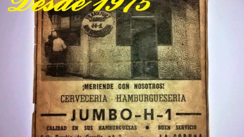 Hamburgueseria Jumbo H-1 menu