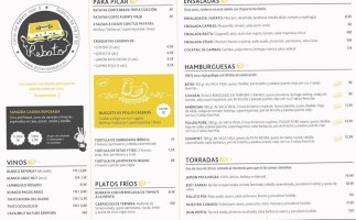 Pizzeria Rebato menu
