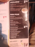 100 Montaditos Aqua menu