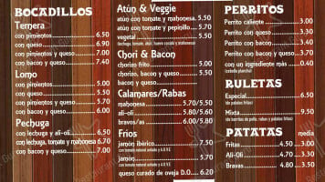 Hamburgueseria El Gachy menu