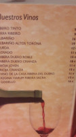 Meson A Lareira menu