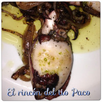 El Rincon Del Tio Paco food