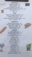 La Borda Lobato menu