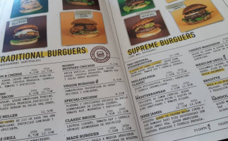 Brook Steakburguer menu