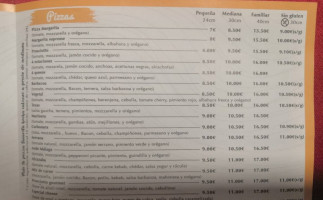 Riscaldato's Pizzerías Cártama Estación menu