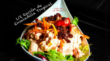 Cafe La Baranda food