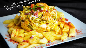 Cafe La Baranda food