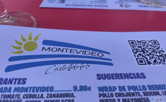 Pizzeria Montevideo menu