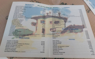 Casa Paquin menu