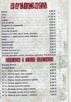 Hamburguesería Taberna Marpi menu