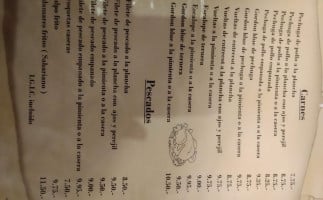 Daidari menu