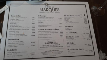 A Casa Do Marqués food