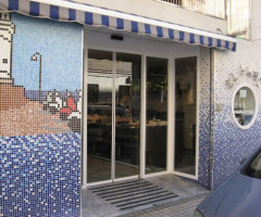 Bozada outside